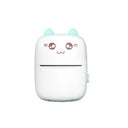 HD Mini Portable Thermal Printer Bluetooth For iOS Android 57mm Label Cute Cat