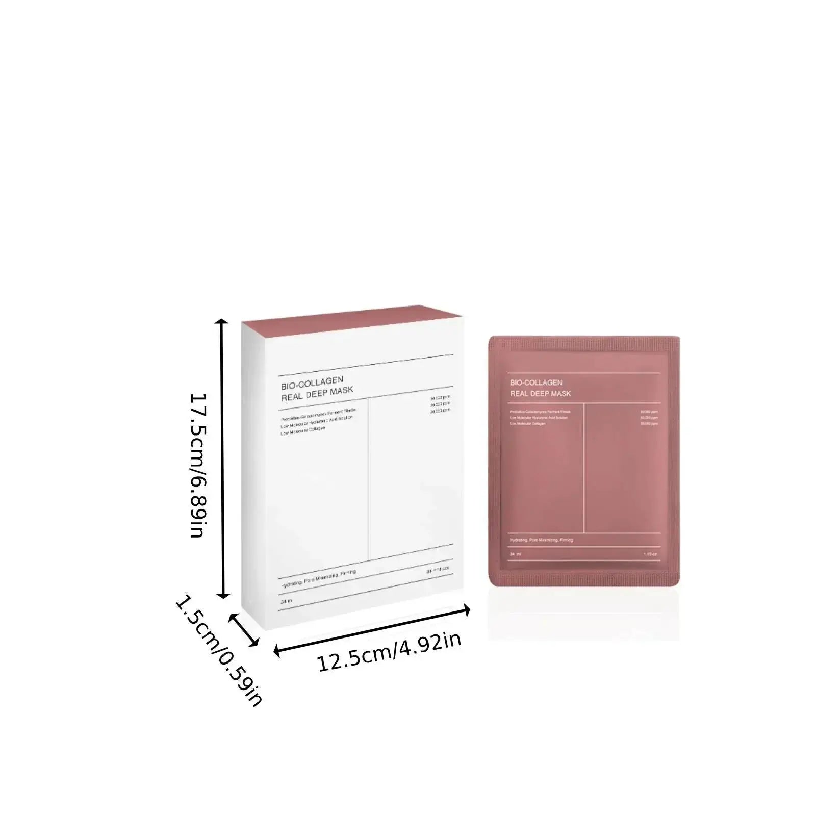 Bio Collagen Real Deep Mask Anti Wrinkle Lifting Peel Off