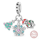 Winter Charm Bead Sterling Silver