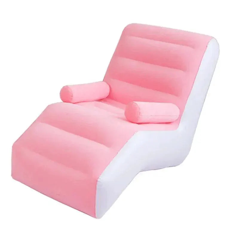 Living Room S Shape Inflatable Sofa Chair Cheap Designer Sofa