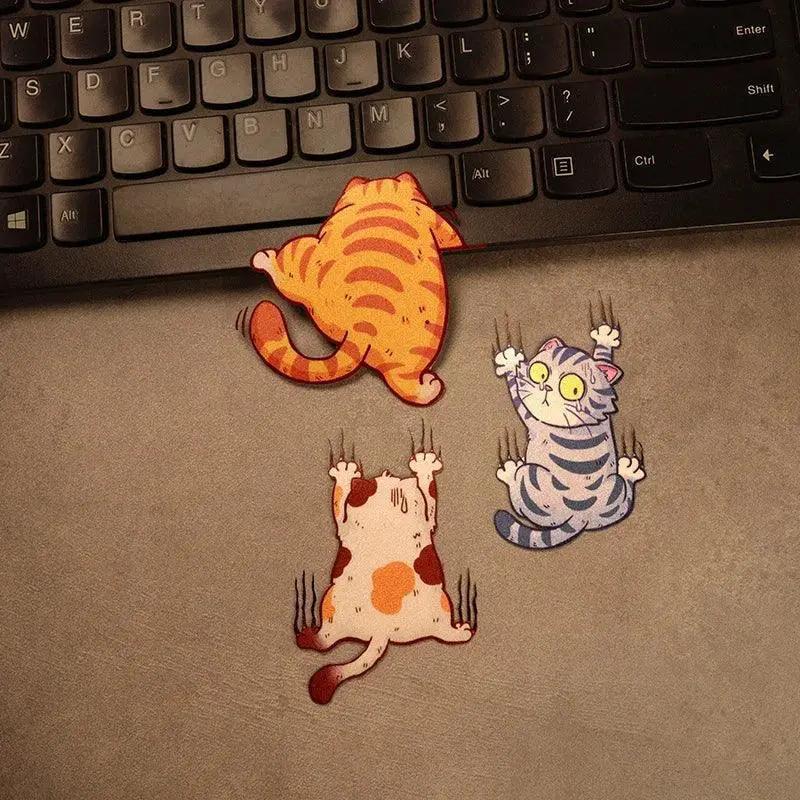 Funny Climbing Cat Car Stickers Creative Animal Decals