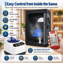 Foldable Waterproof Sauna Room