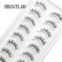 Glamorous Handmade 3D Mink Crisscross Eyelashes 10 Pairs