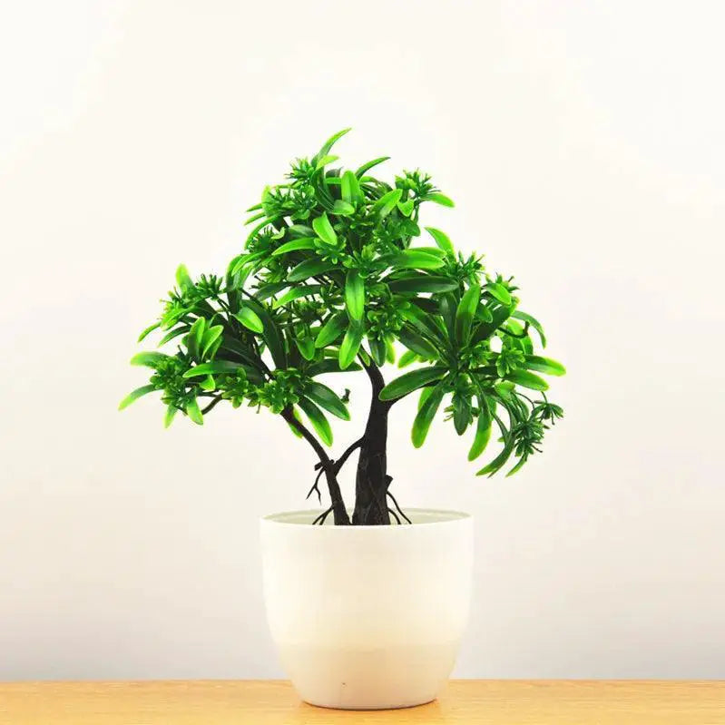 Maintenance-Free Bonsai Decor for Desk — shanhukuan green