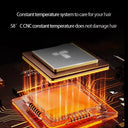 Cordless Hair Dryer: Hair Dryer 110V~240V International Voltage Electric Hair Brush Professional Quick Dry Dryer