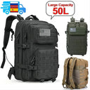 50L/35L/25L Tactical Backpack Men's Travel Large Capacity Rucksacks