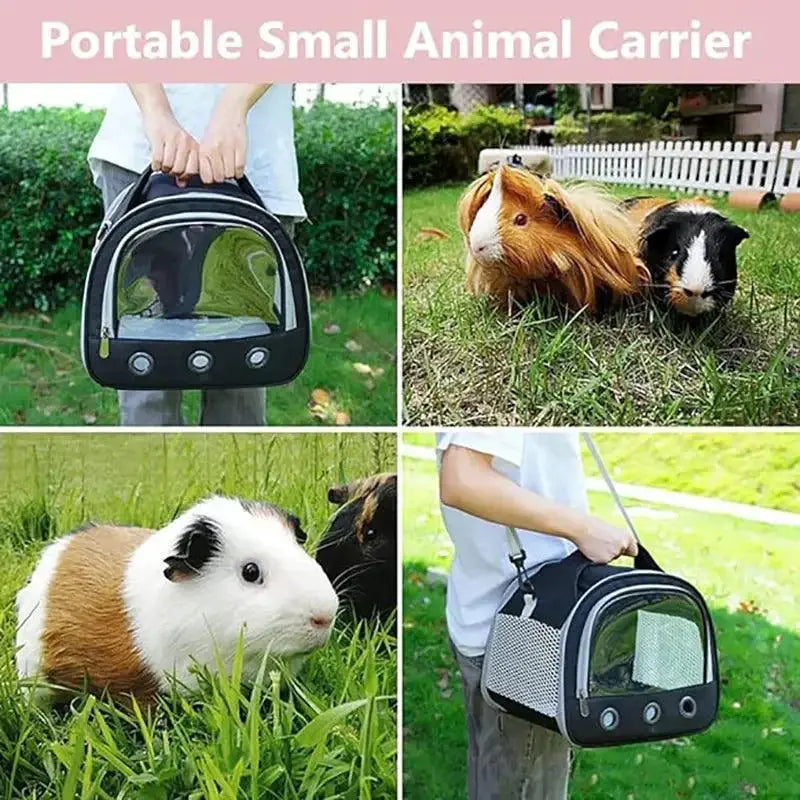 PawVoyage Portable Small Animal Carrier Bag Easy Transport