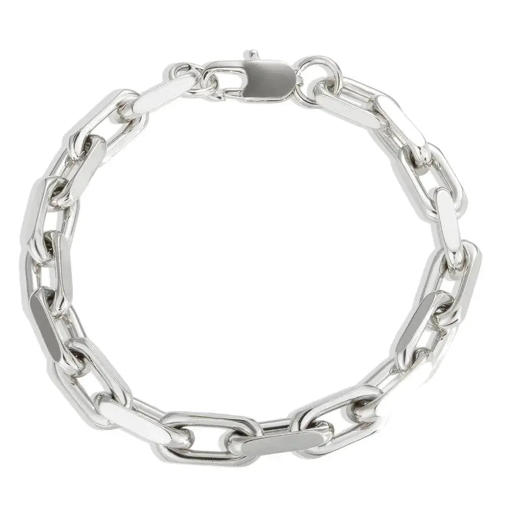 Thick Stainless Steel Cuban Link Jewelry Set Gold Plated