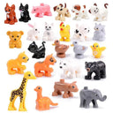 Big Farm Animals Building Blocks Set Educational Toy