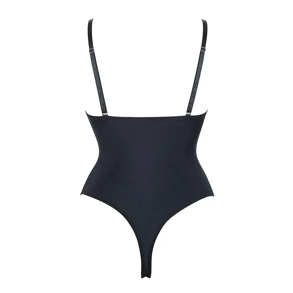 Backless Bodysuit Shaper With Corset Support For Women