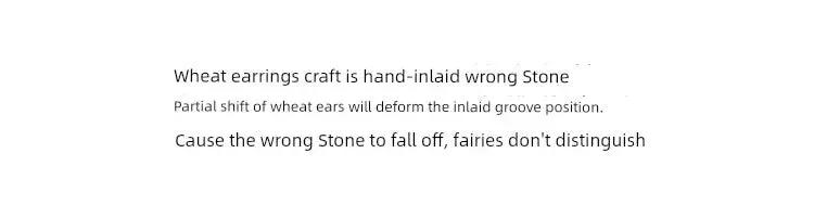 Accessible Luxury Wheat Earrings For Women Special Design - OurLum.com