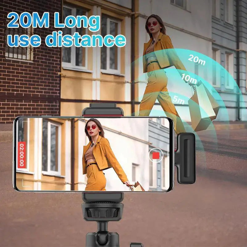 Ulanzi J12 Wireless Lavalier Microphone Pro Audio Kit