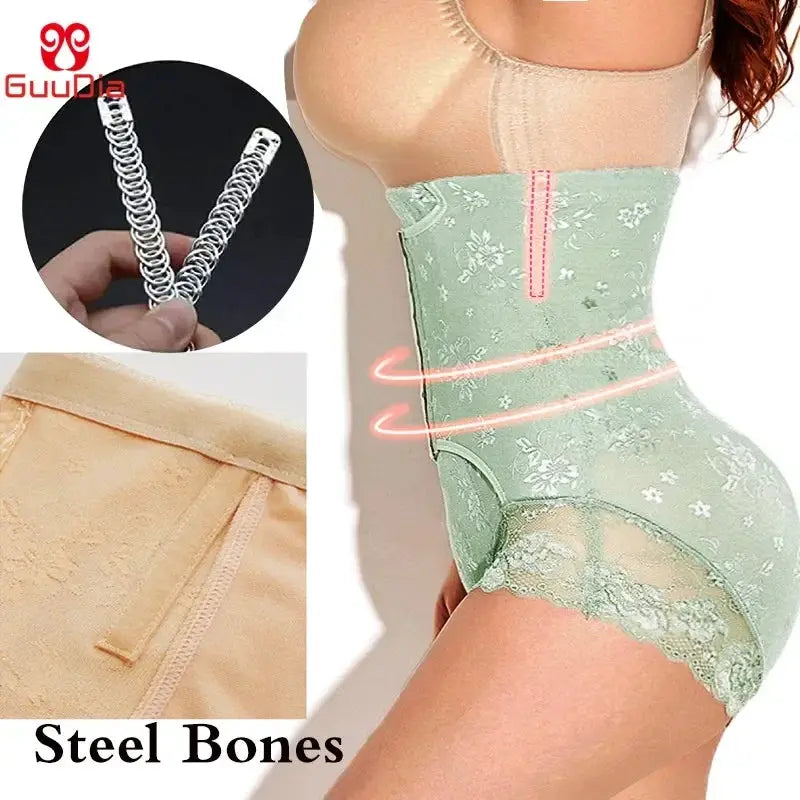 Slimming High Waist Body Shaper Panties For Tummy Control
