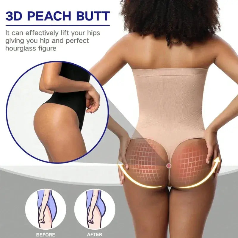 Off Shoulder Tummy Control Bodysuit Shapewear Corset