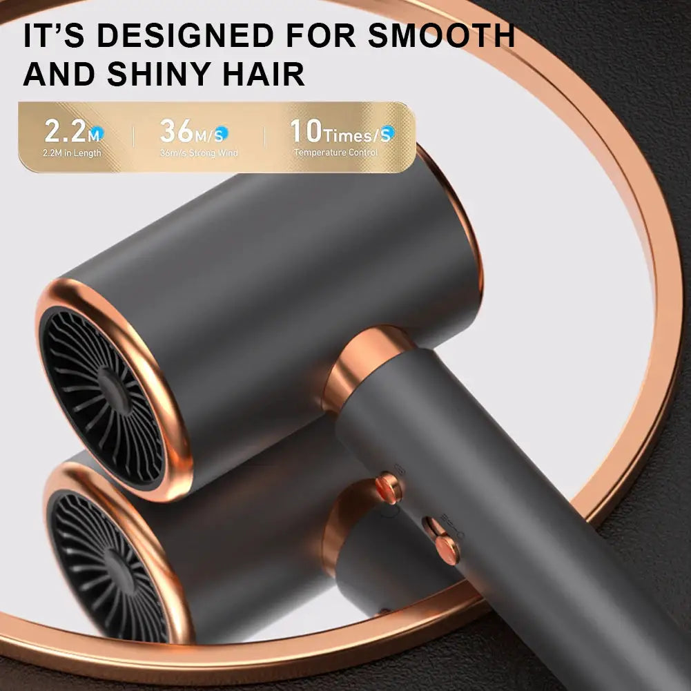Blue Light Negative Ion Hair Blow Dryer — product image 7