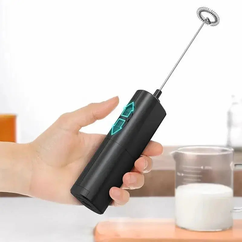 Portable Electric Milk Frother Mini Handheld Fast Foamer