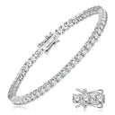 Gold Moissanite Tennis Bracelet