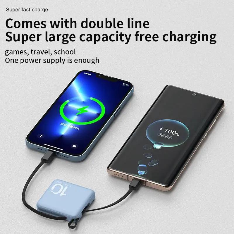 Compact 30000mAh Power Bank for Fast Charging Devices