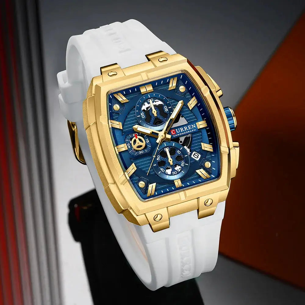 Curren Men Casual Silicone Watch — product image 5