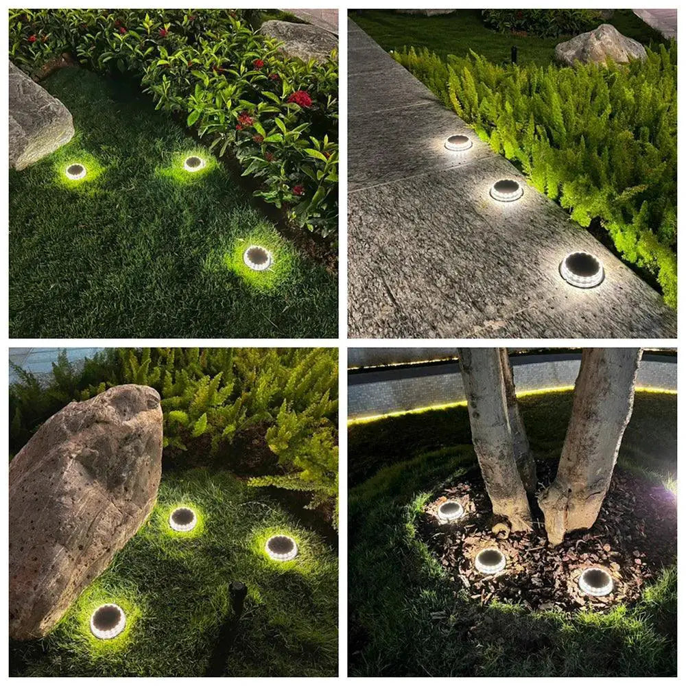 Super Bright Solar Pathway Light Garden Waterproof Lamp