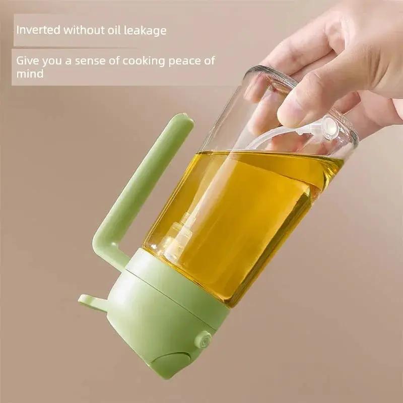 Home Food Grade Oil Dispenser With Fuel Injector Atomizer - OurLum.com