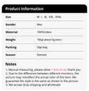 1/3 Piece Men's Wide-shouldered Cotton Vest Slim Top