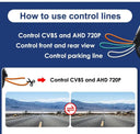 1080P Rear View Camera For Safer Parking