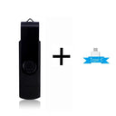 USB Flash Drive 3-in-1 Metal Pen Drive High Capacity Storage