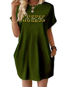 Guilancn Plus Size Dress for City Wear