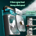 Portable 3 In 1 Fan Air Conditioner Small Air Cooler Humidifier