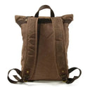 Waxed Canvas Laptop Backpack Waterproof
