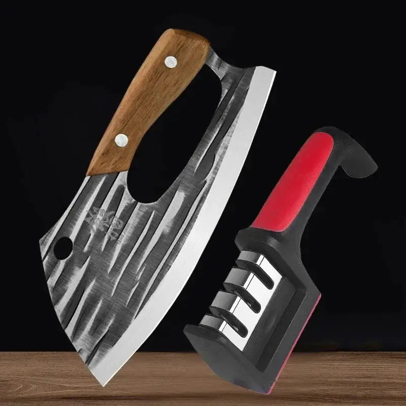 Stainless Steel Chef Knife For Kitchen Use Multifunctional - OurLum.com