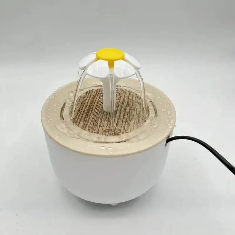 Cat Water Fountain Auto Filter Transparent Drinker For Cats
