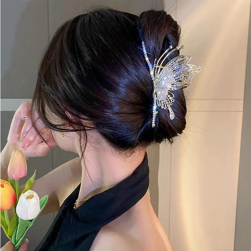Fanyin Butterfly Hair Clip Elegant Niche Design For Women