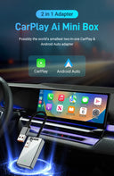 Carplay Android Auto Adapter Mini AI Box