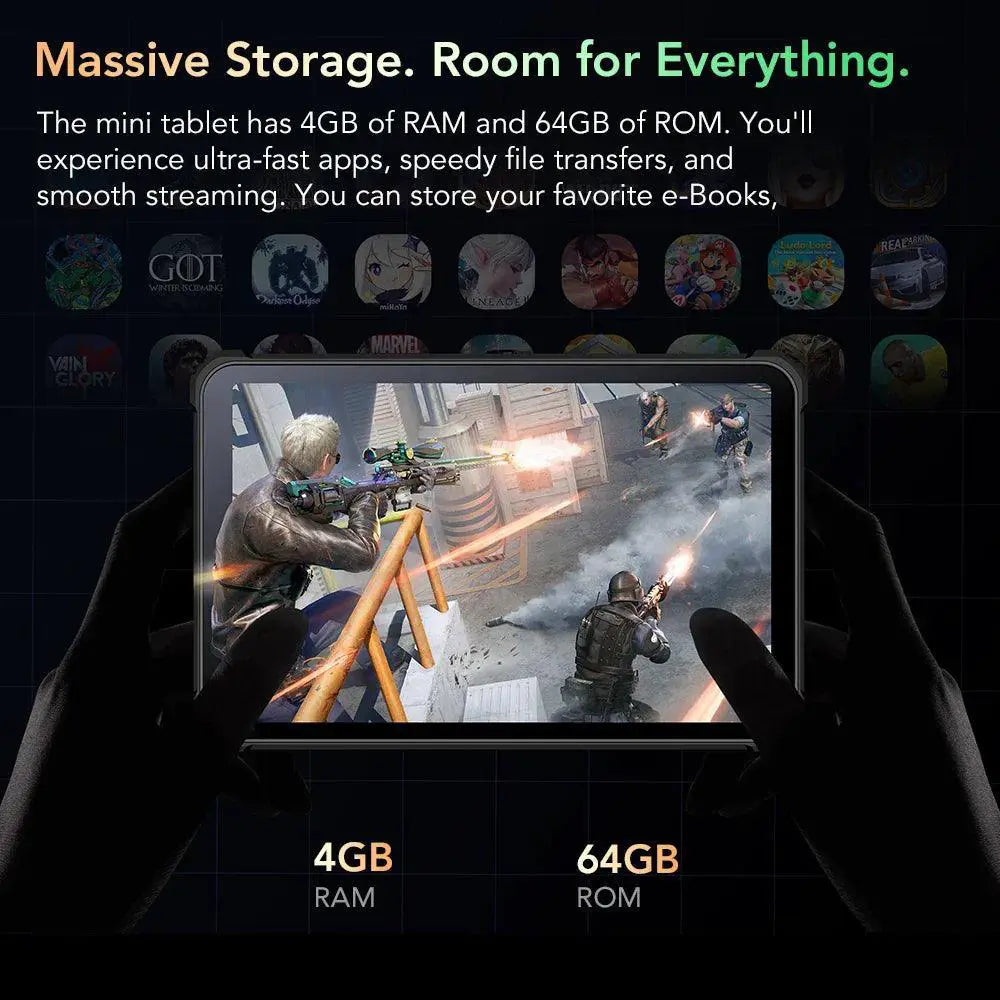 Oukitel RT3 Mini Rugged Tablet 4GB RAM 64GB Storage