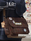 Middle-Age Shoulder Bag: Japanese & South Korean Style