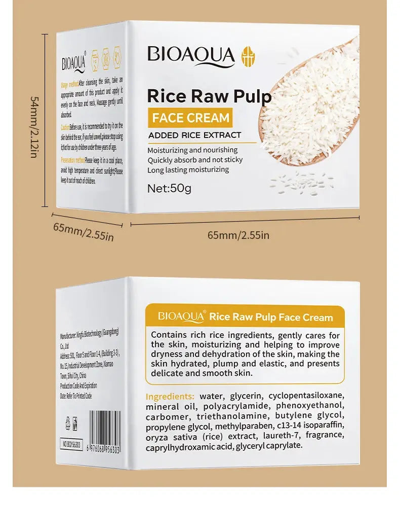Rice Cream for Everyday Skin Moisture — product view 17