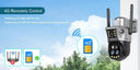 Smart Solar Outdoor Security Camera