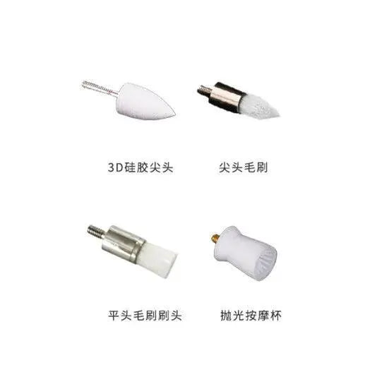 Electric Teeth Polisher 8 Replaceable Heads Tartar Remover