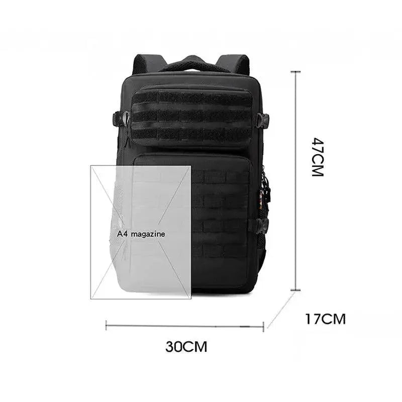45L Waterproof Tactical Backpack for Outdoor Adventure Gear
