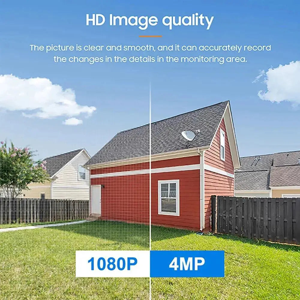 4K Solar CCTV Camera With Advanced Human Detection 10x Zoom