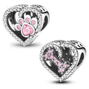 Sterling Silver Inlaid Zircon Beads