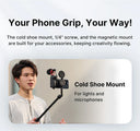 Ulanzi MA35 Phone Selfie Booster Handle Grip Bluetooth Stabilizer