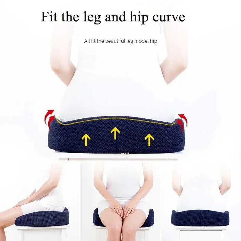 Orthopedic Memory Foam U Shaped Seat Cushion for Pain Relief
