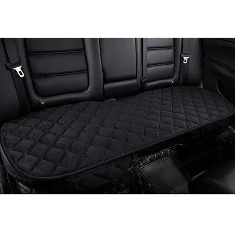 Front And Rear Car Seat Cover Flocking Cloth Non Slip Winter