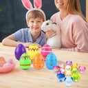 Prefilled Easter Eggs with Stress Relief Toys for Kids