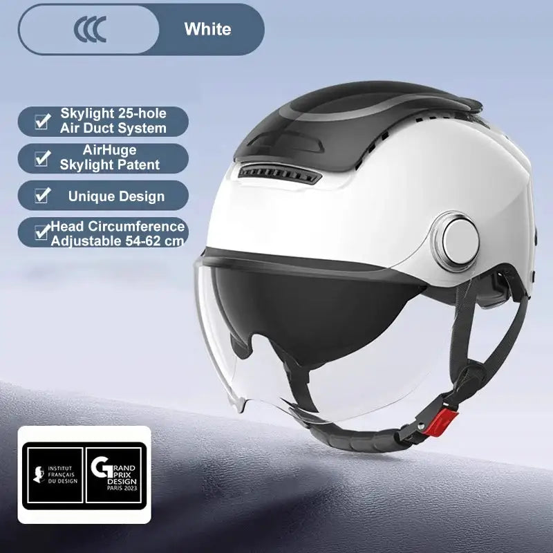 Bibee Open Face Electric Bike Helmet — product view 8
