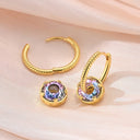 Mula Sterling Silver Golden Earrings