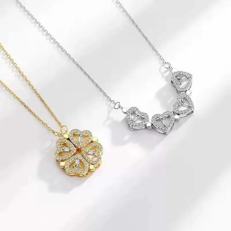Small And Versatile Light Luxury No Fading Clover Necklace